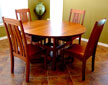 Details on the East / West Circular Dining Table